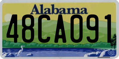 AL license plate 48CA091