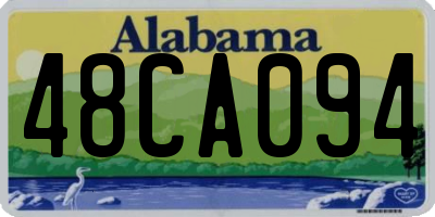 AL license plate 48CA094