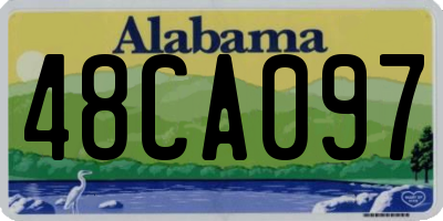 AL license plate 48CA097