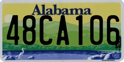 AL license plate 48CA106