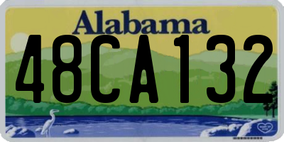 AL license plate 48CA132