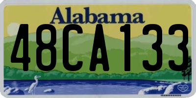 AL license plate 48CA133