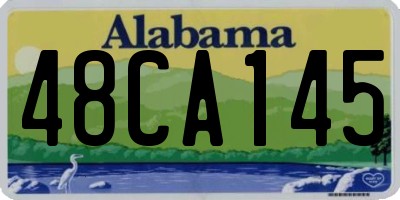 AL license plate 48CA145