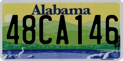 AL license plate 48CA146