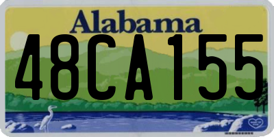 AL license plate 48CA155