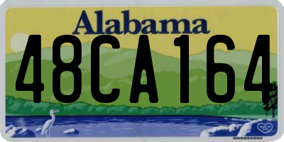 AL license plate 48CA164