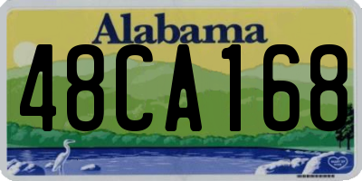 AL license plate 48CA168