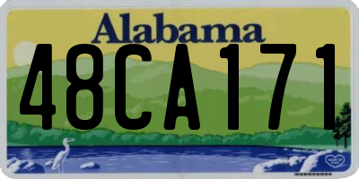 AL license plate 48CA171