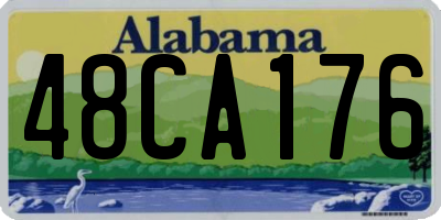 AL license plate 48CA176