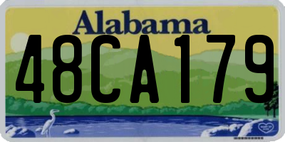 AL license plate 48CA179
