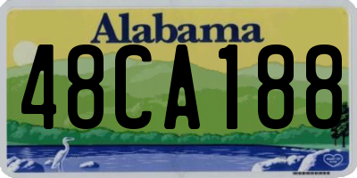 AL license plate 48CA188