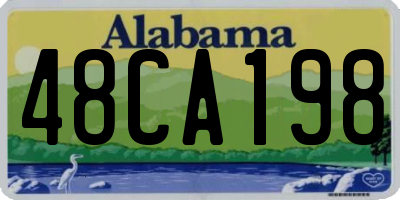 AL license plate 48CA198