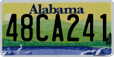 AL license plate 48CA241