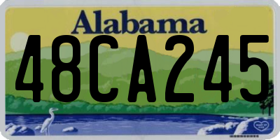 AL license plate 48CA245