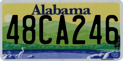 AL license plate 48CA246