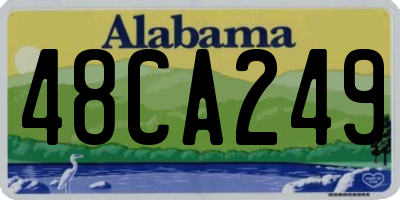 AL license plate 48CA249