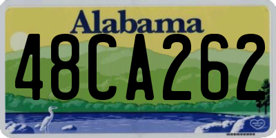 AL license plate 48CA262