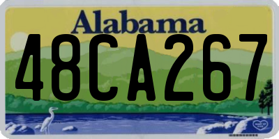 AL license plate 48CA267