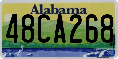 AL license plate 48CA268
