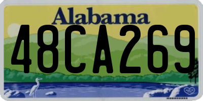 AL license plate 48CA269