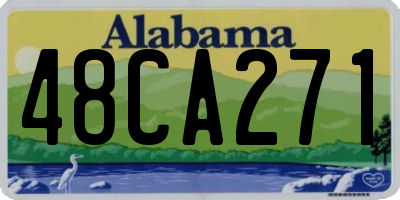 AL license plate 48CA271