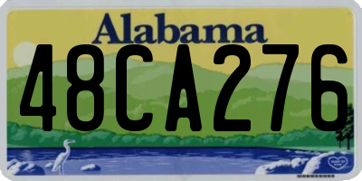 AL license plate 48CA276