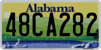 AL license plate 48CA282