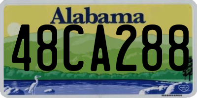 AL license plate 48CA288