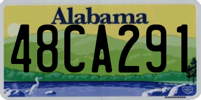 AL license plate 48CA291