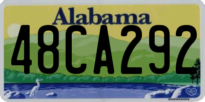 AL license plate 48CA292
