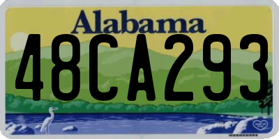 AL license plate 48CA293