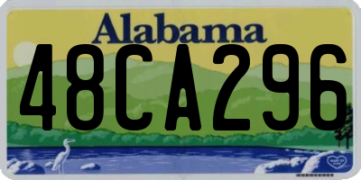 AL license plate 48CA296
