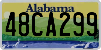 AL license plate 48CA299