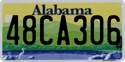 AL license plate 48CA306