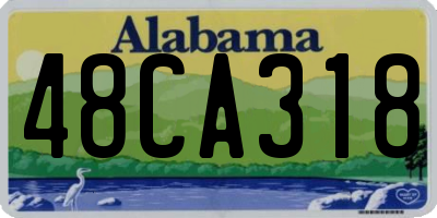 AL license plate 48CA318