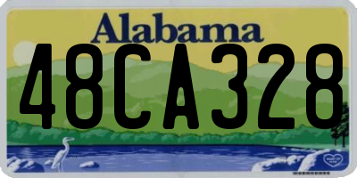 AL license plate 48CA328