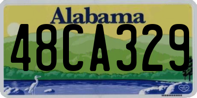 AL license plate 48CA329