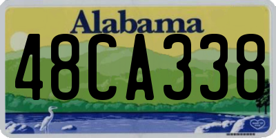 AL license plate 48CA338