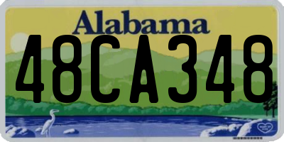 AL license plate 48CA348