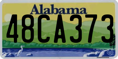 AL license plate 48CA373