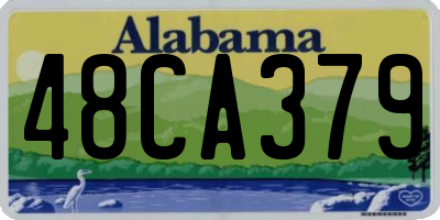 AL license plate 48CA379