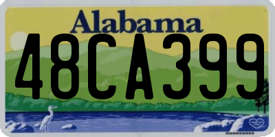 AL license plate 48CA399