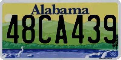 AL license plate 48CA439