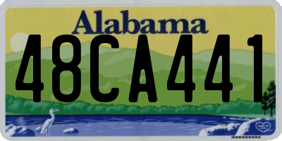 AL license plate 48CA441