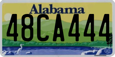 AL license plate 48CA444
