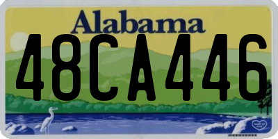 AL license plate 48CA446