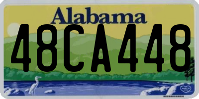 AL license plate 48CA448