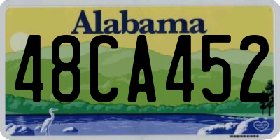 AL license plate 48CA452