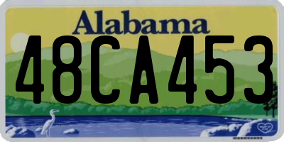 AL license plate 48CA453