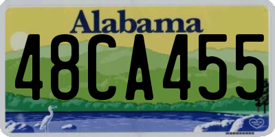 AL license plate 48CA455